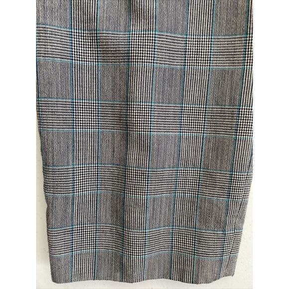 Pendleton 100% Virgin Wool Checkered Trousers High Waist Lined Vintage Sz 10 - Picture 3 of 10